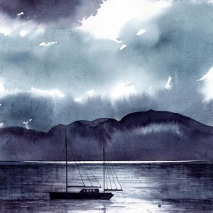 Harbour by Moonlight